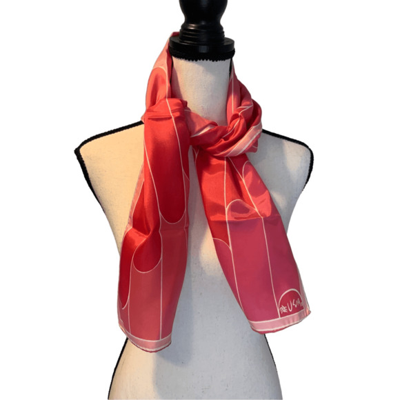 Vera Neumann pink scarf - Picture 1 of 10